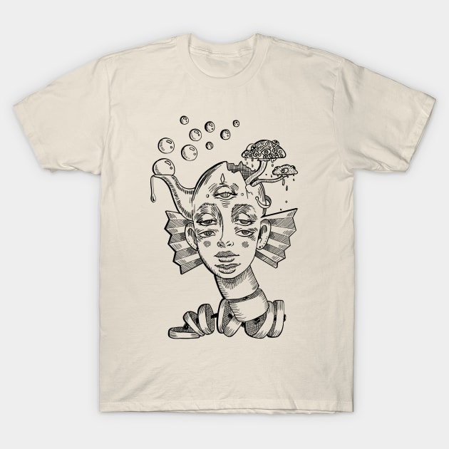 Tea party T-Shirt by Courteney Valentine